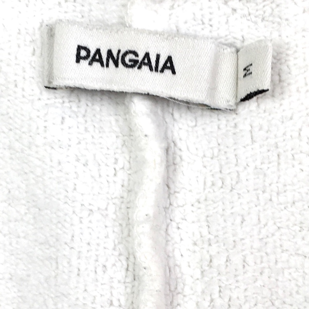 PANGAIA x Lorraine Schwartz Collab Unisex White Sweet Pants Size M - Picture 10 of 12
